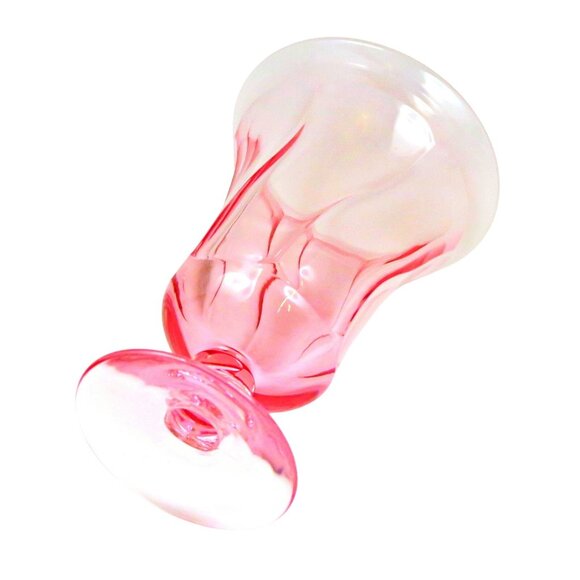 Fostoria Jamestown Pink Iced Tea Glass Vintage 1960s-70s 6" Swirl Stemware - Picture 4 of 4